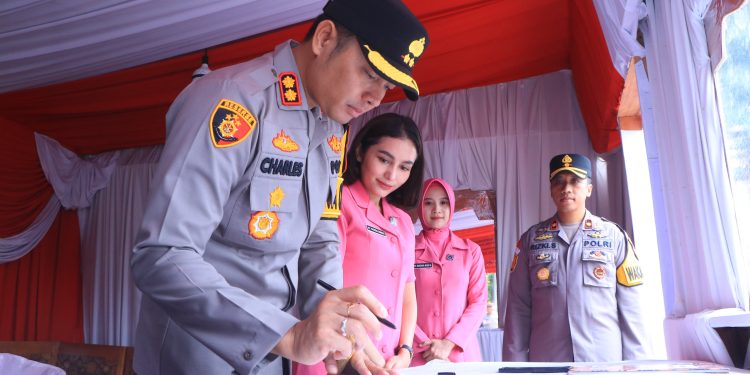 Kapolres Ngawi Tinjau Pos Operasi Lilin Semeru 2025
